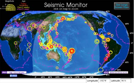 seismic activity
